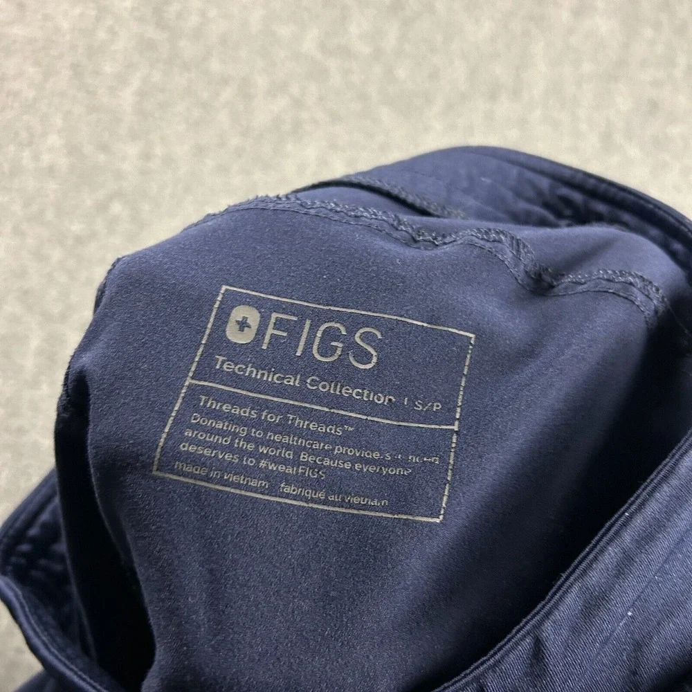 Figs Scrubs Bottoms Mens Small Blue Technical Collection‎ Medical Workwear